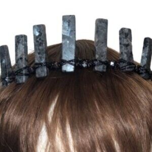 Black Labradorite Tiara